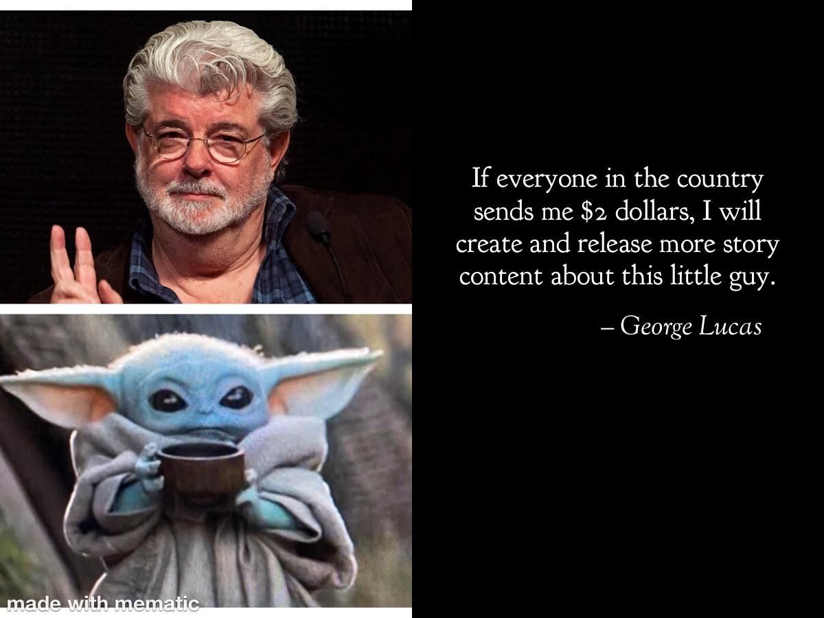 And the real reason behind baby Yoda.