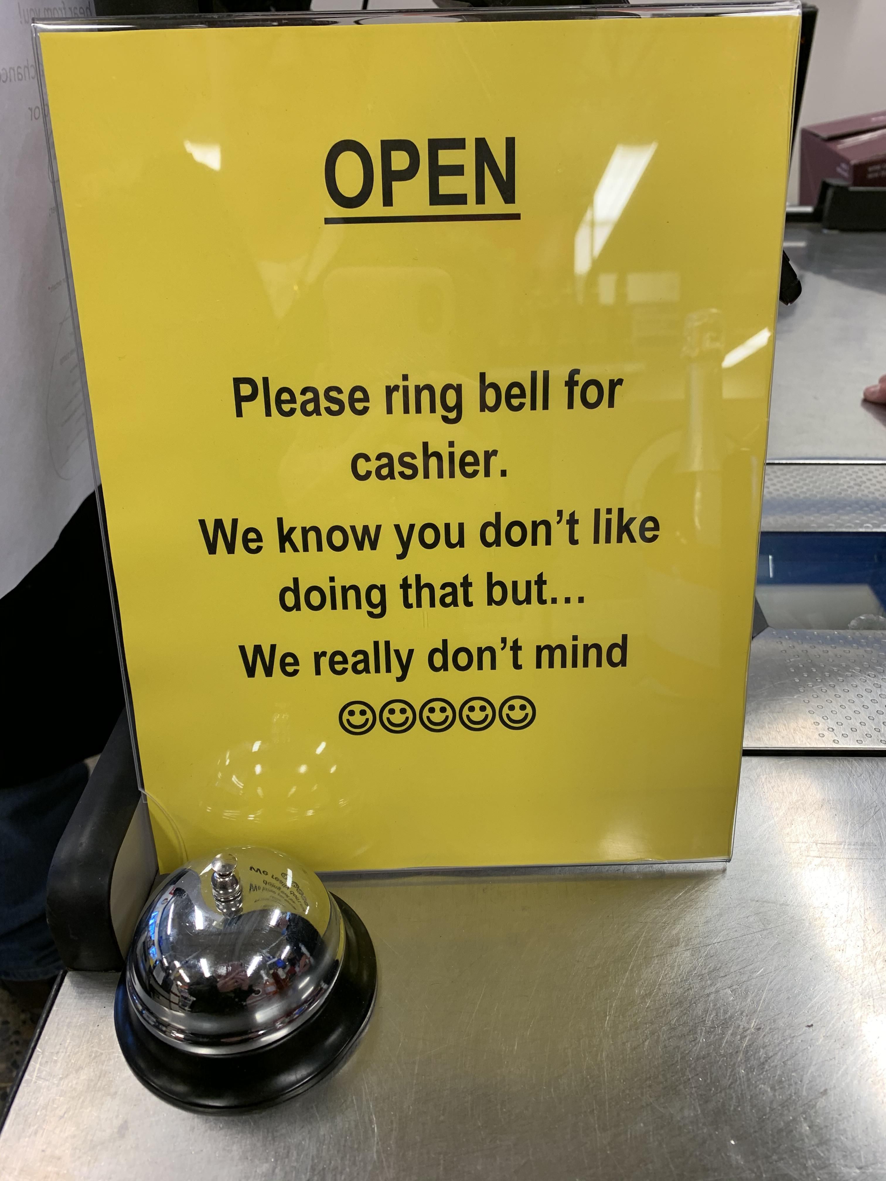 Politeness stand-off at Real Canadian Superstore