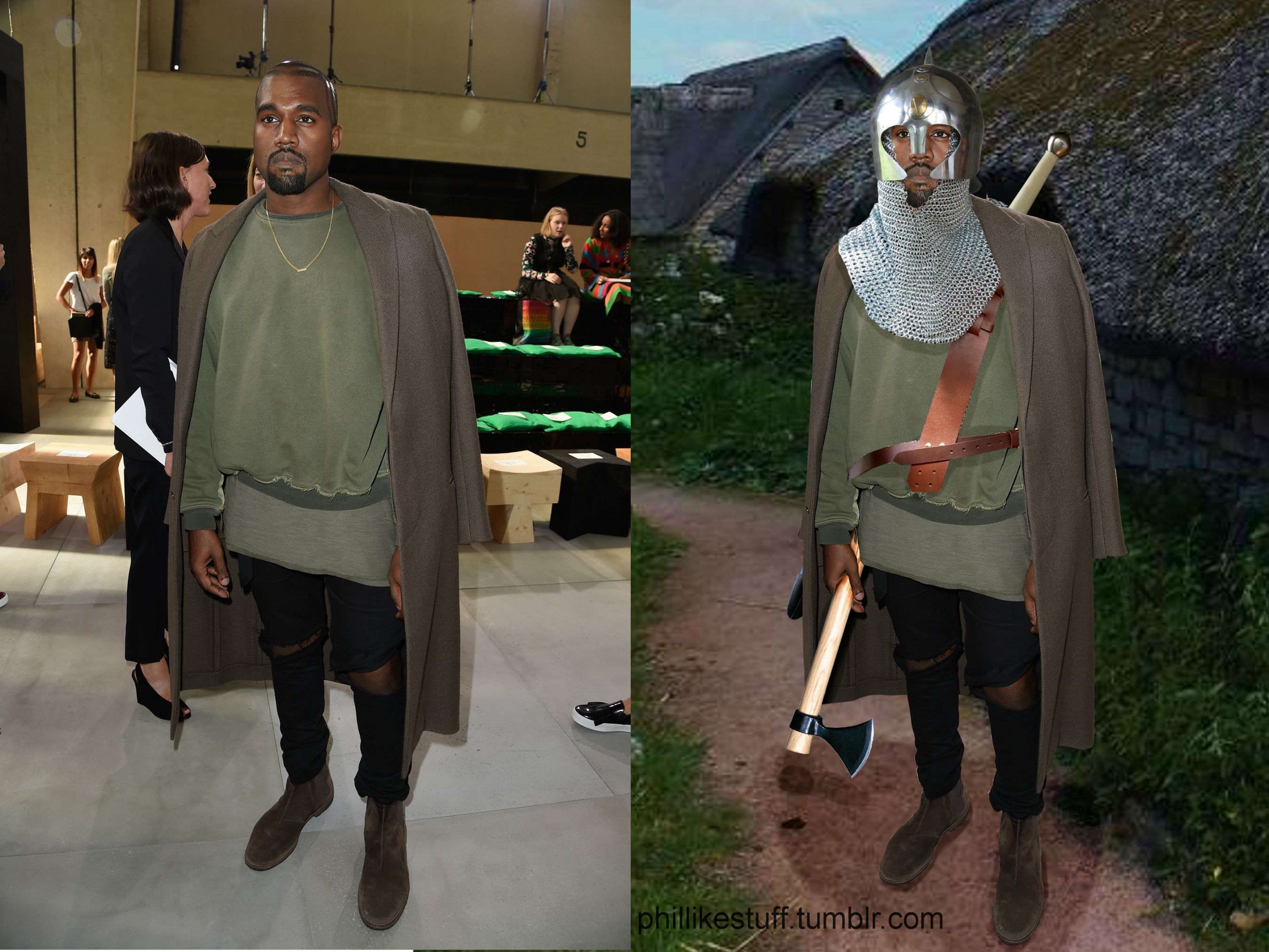 Kanye West, Level 1 RPG character