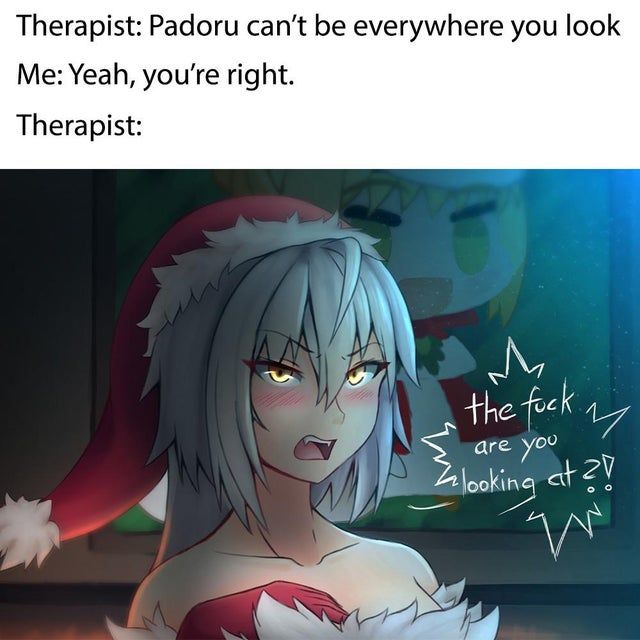 Everywhere I go, Padoru Padoru!