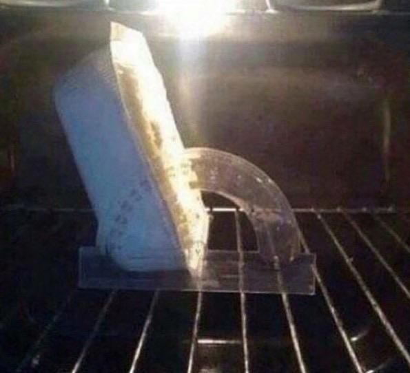 Bake at 120 degrees