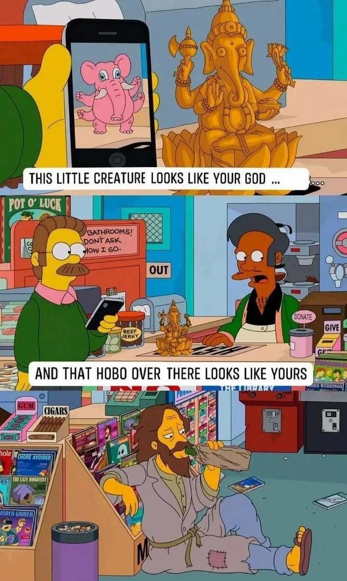 Simpsons had some great jokes