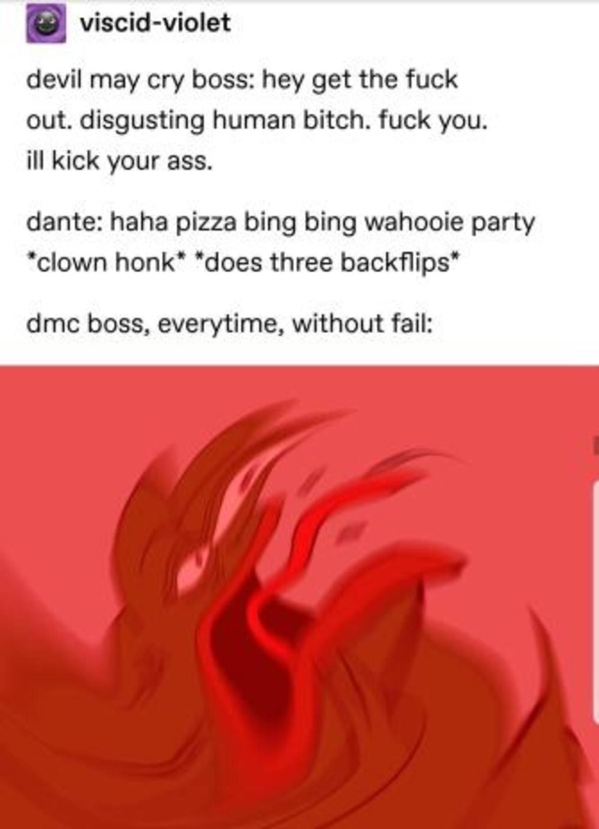 Featuring Dante from Devil May Cry