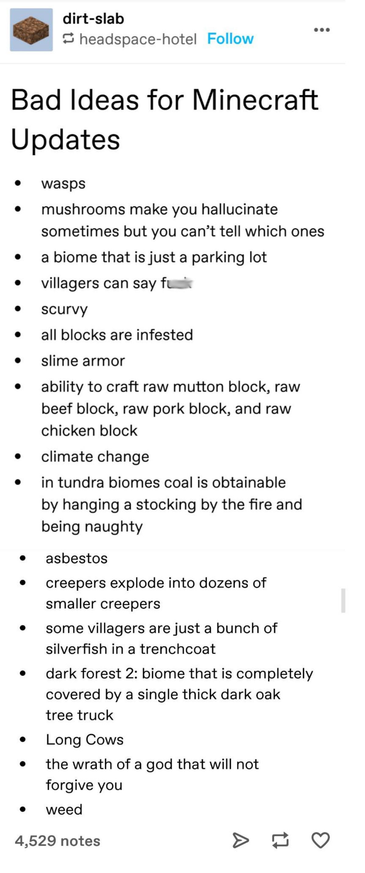 There's mods for all of this