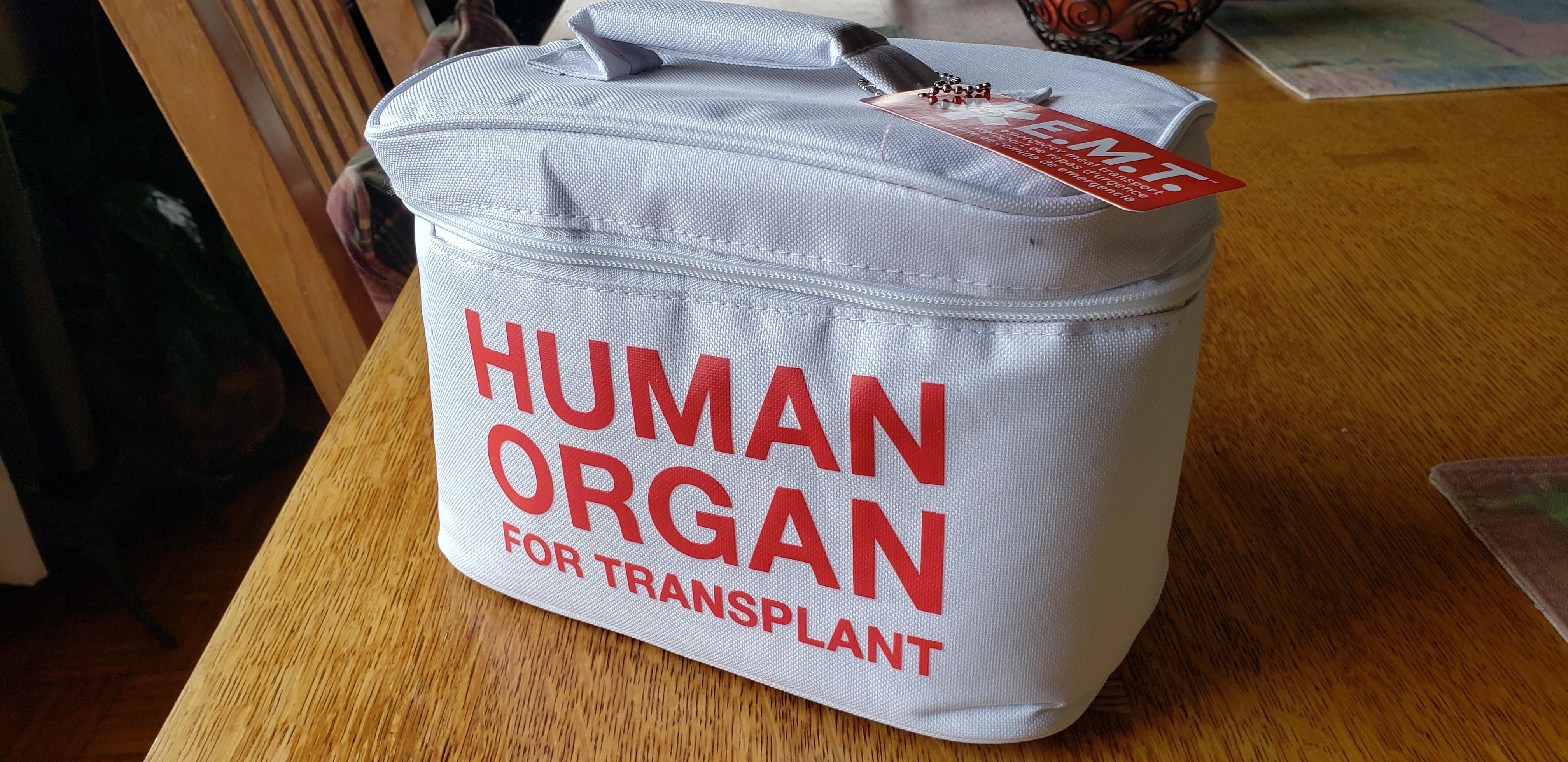 The new lunch box I got for Christmas.
