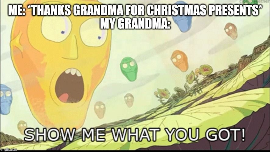 Thanks Grandma!