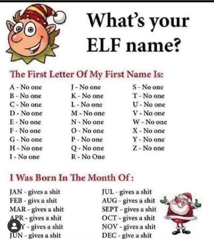 Wow cool whats your elf name?