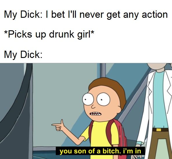 and out and in and