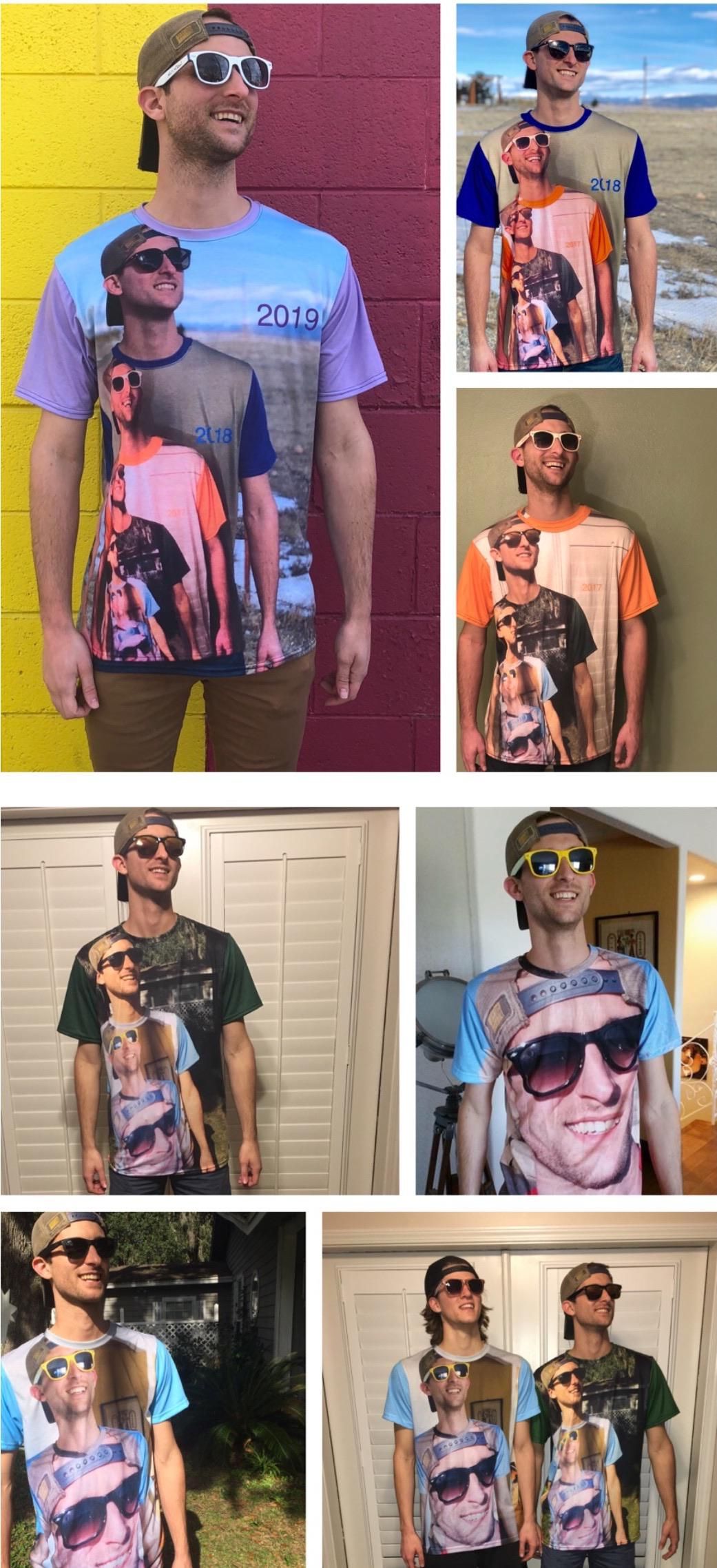“Shirtception” - my favorite gift every year from my brother. We’re now at level 6.