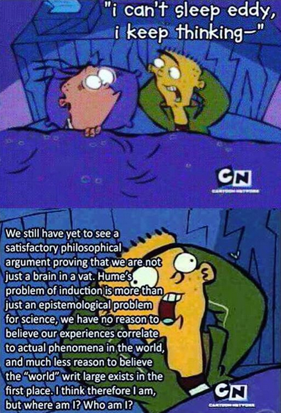 Thinking about stuff is hard.