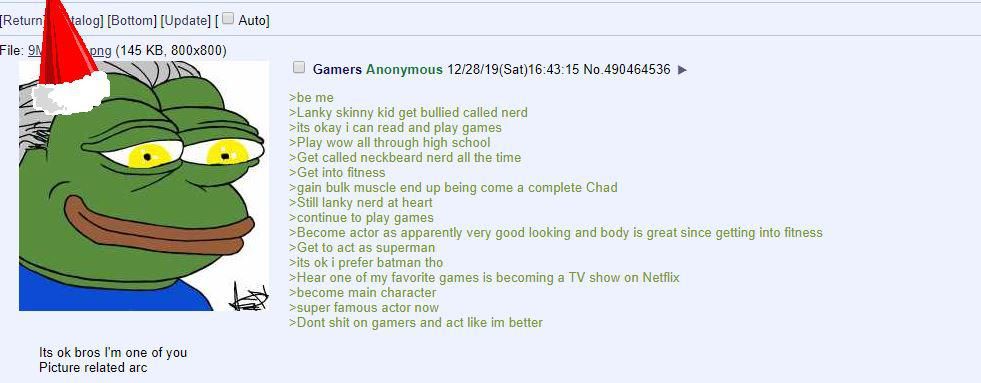 Anon might just be Henry Cavill
