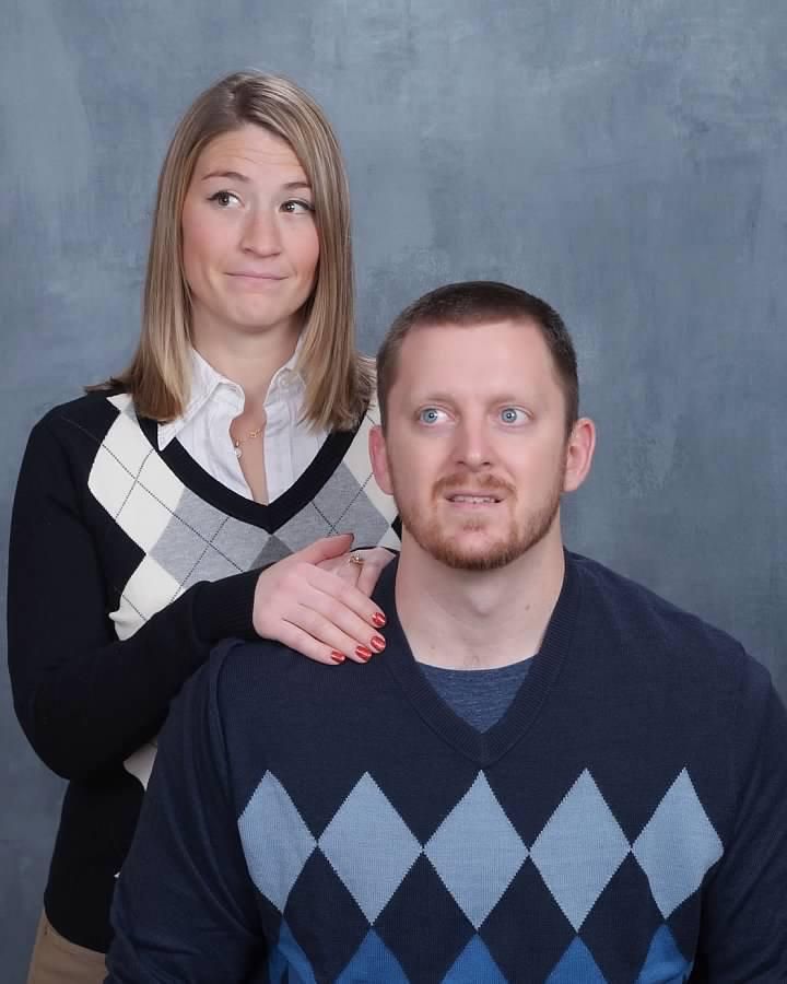 This is the photo my fiancé and I did for our wedding invitations....