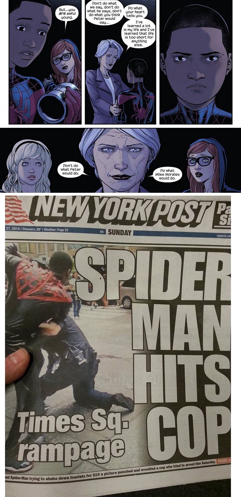 With great power comes sheeeeeeeit