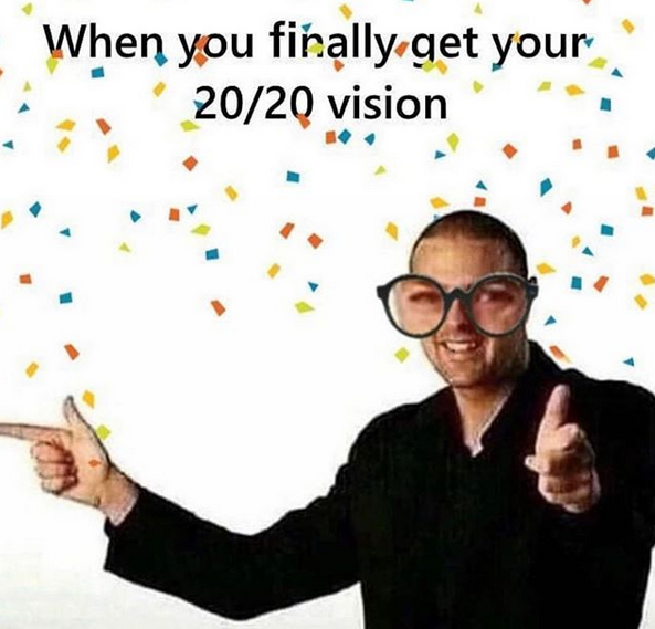 Finally.