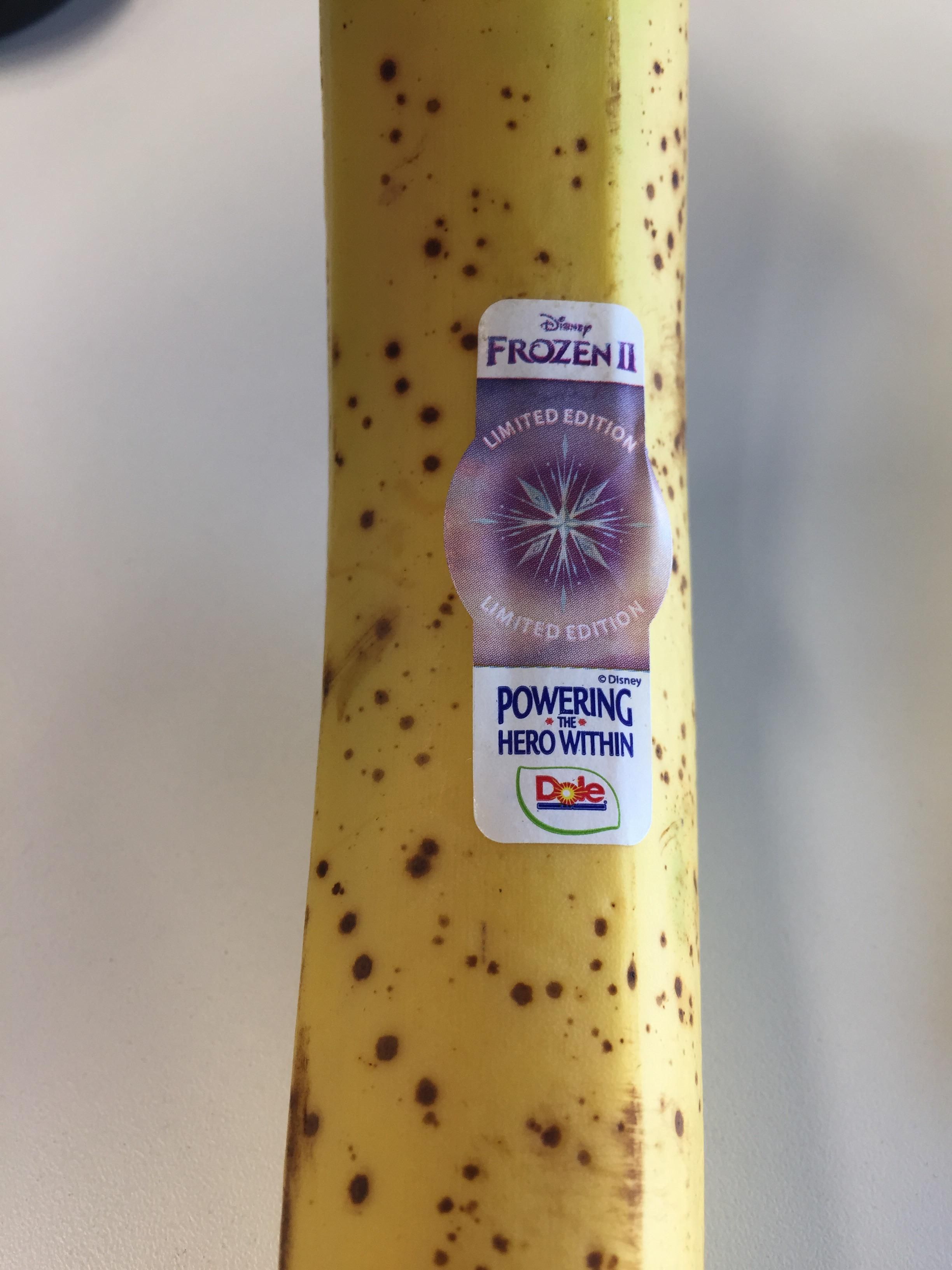 I have a *Limited Edition* Frozen 2... banana?