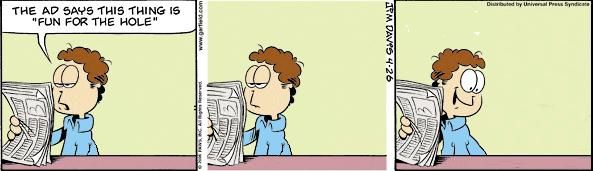 From Today's Meme Archives: "Garfield minus Garfield" (est. 2008). Details in comments.