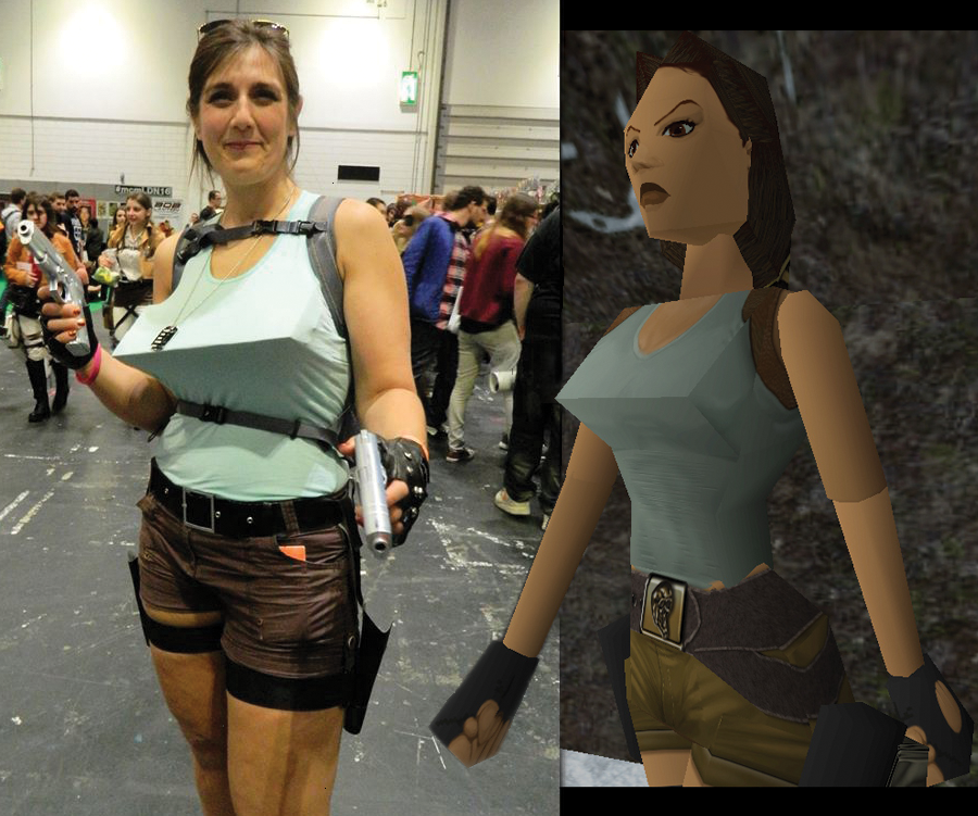 Lara Croft in real life