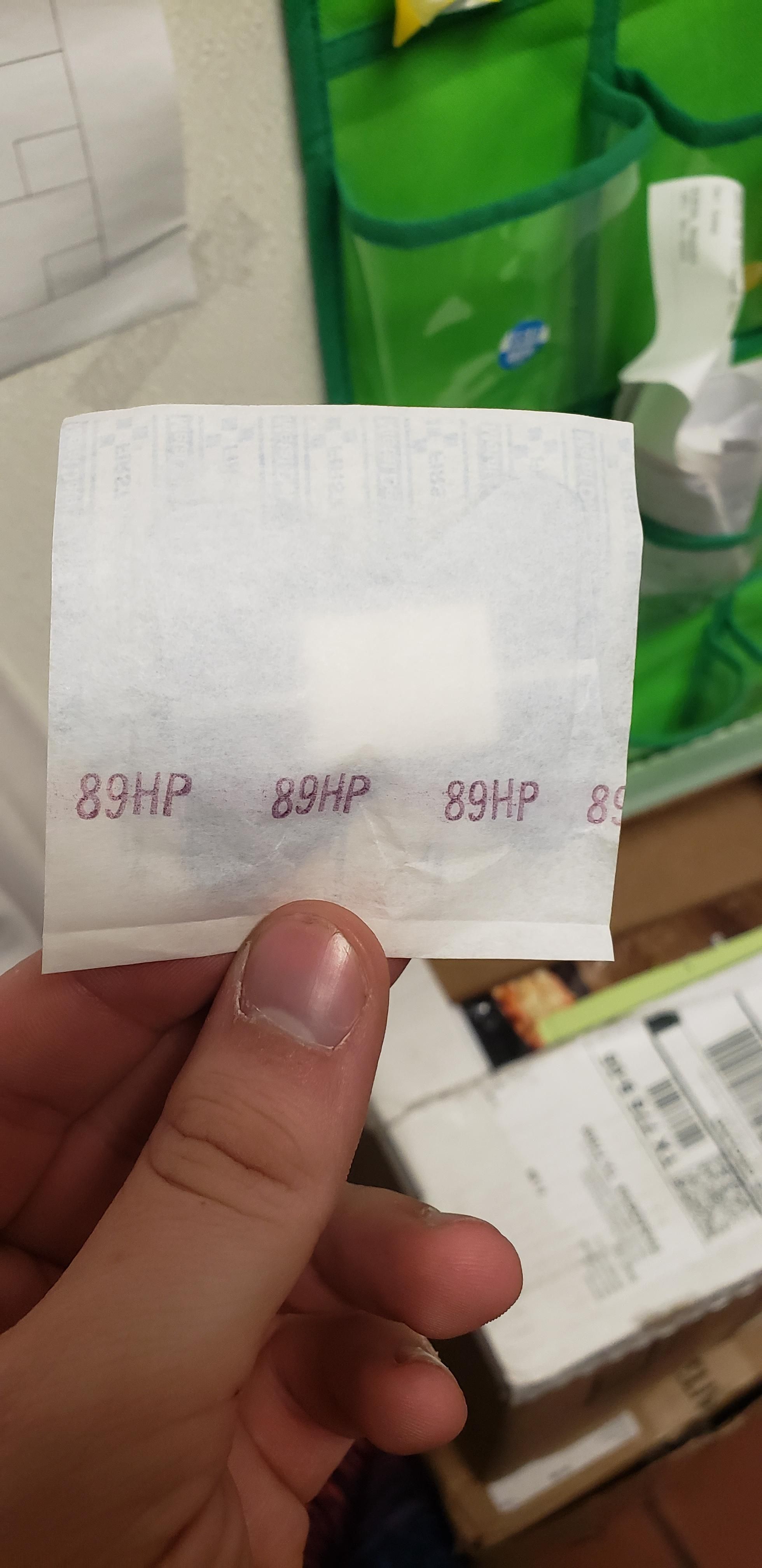 Bandages at my work say how many Health Points you receive