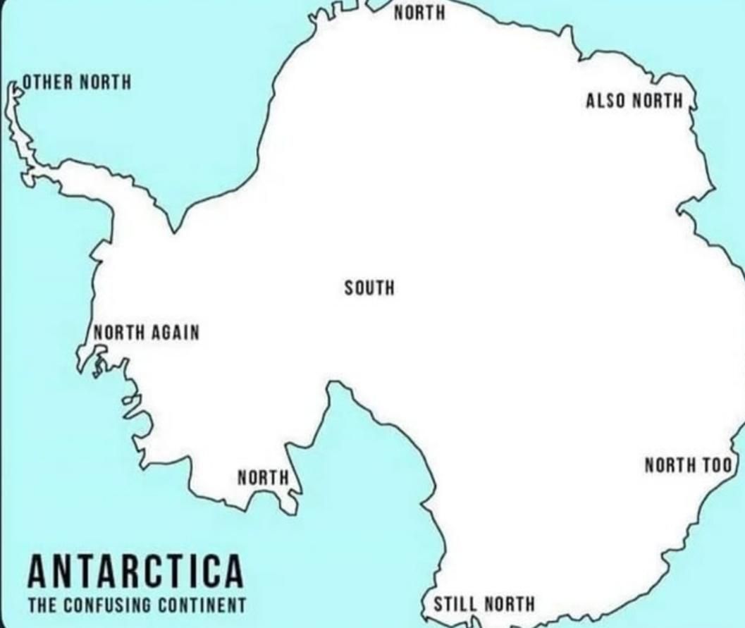 Anctartica, the confusing continent...