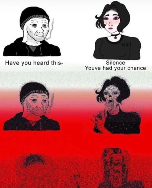 give yourself in to the void, doomer