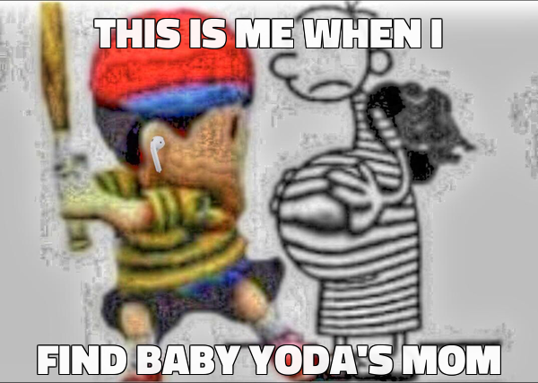 small? OK green? OK not shrek baby? wtffffffff NOT ok