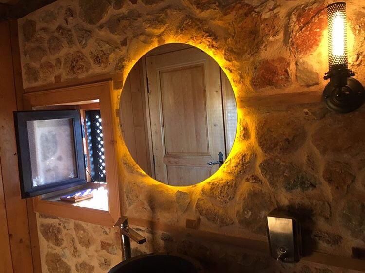 A mirror or a portal.