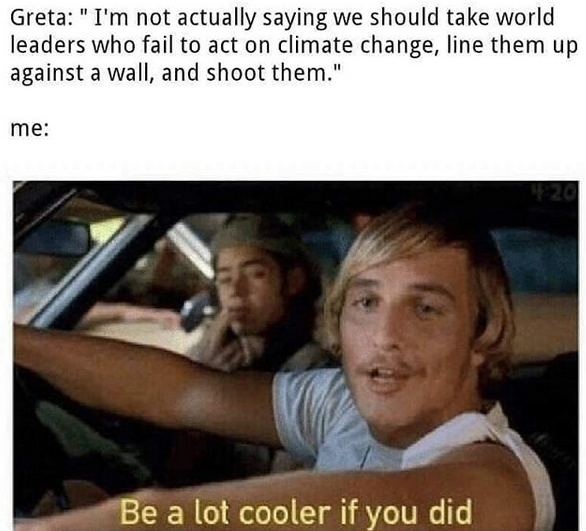 Cooler as in the tempeture will decrease.