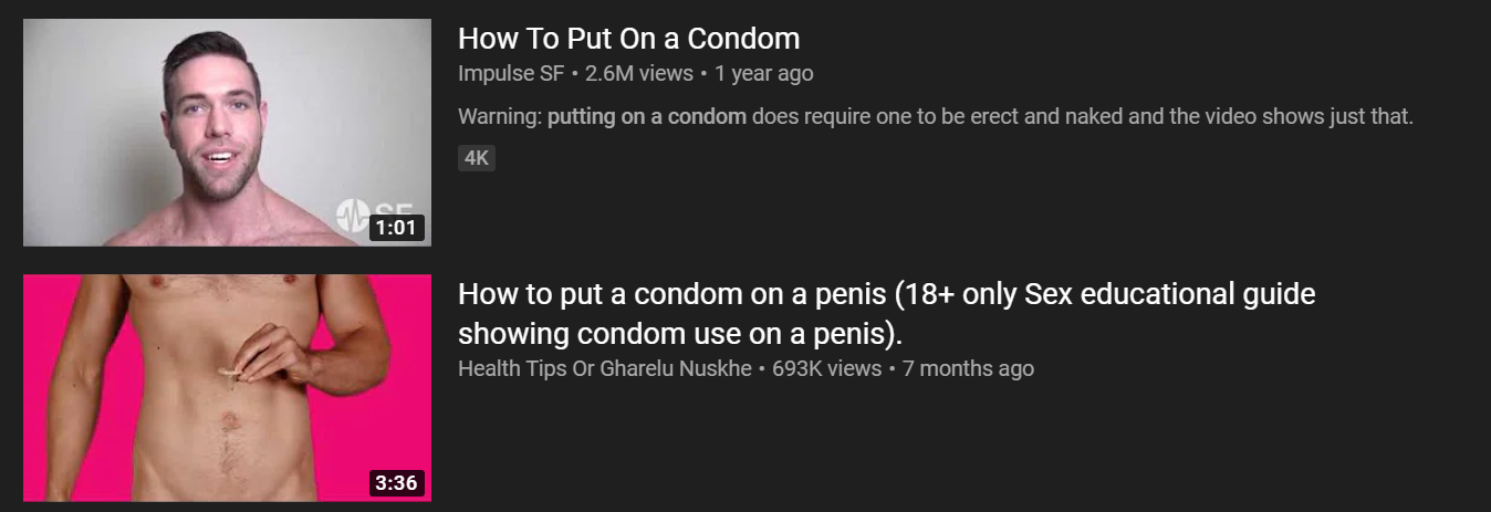 How to put on a condom