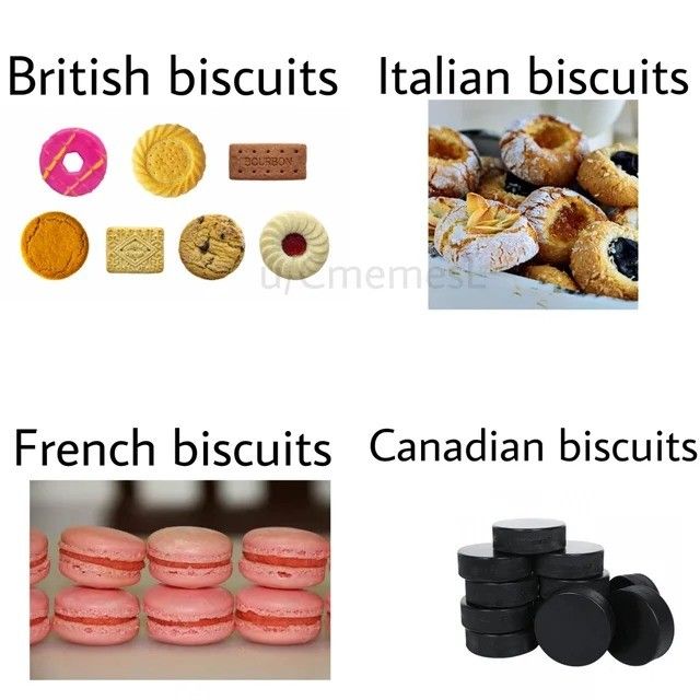 They're hard as hockey pucks
