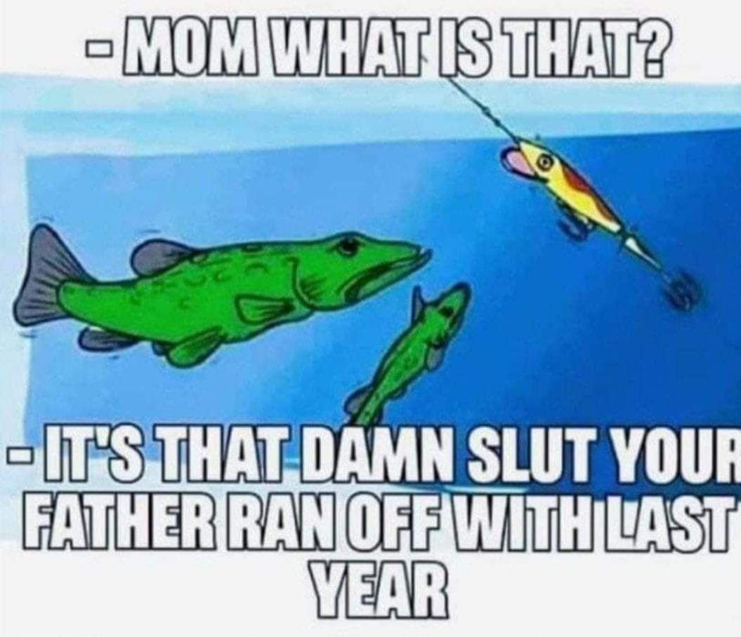 My dad sent me this a few weeks after a fishing trip, cracked me up