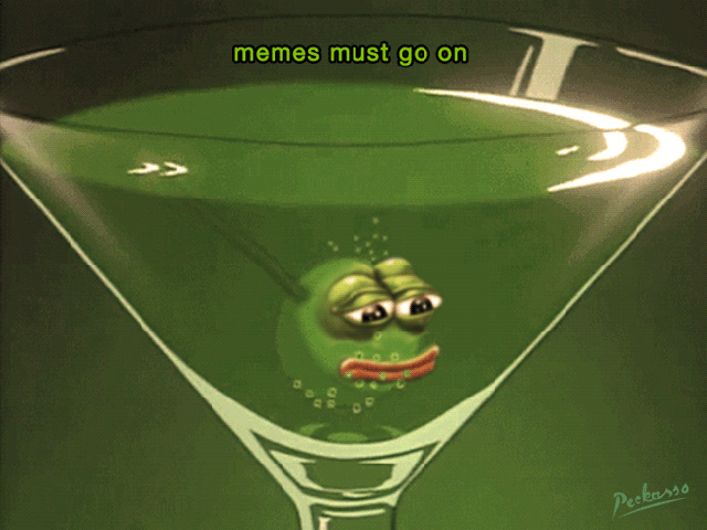 This is Mr. Martini Pepe, comment "cheers Mr. Martini Pepe" to have a relaxing weekend