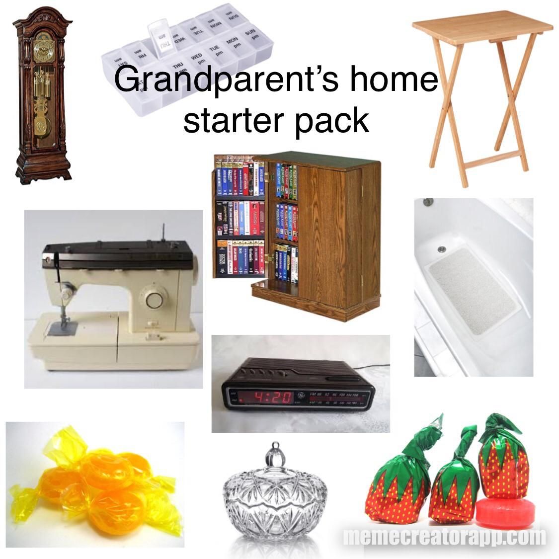 Grandparent’s home starter pack