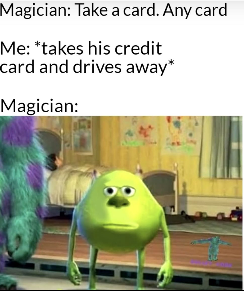 Don't look at me like that, I was only following directions