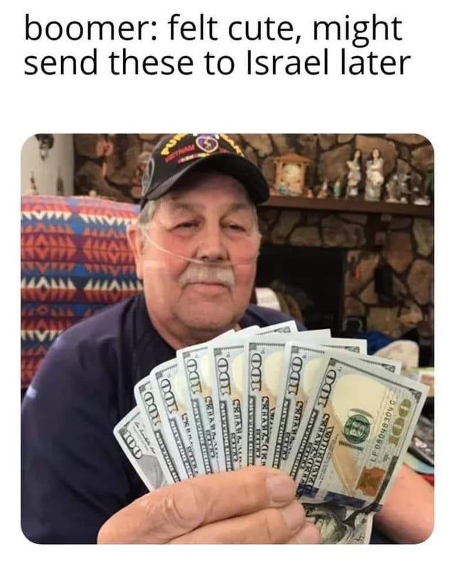 send boomers to Israel