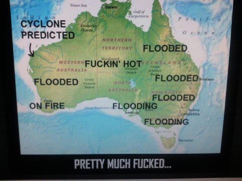 Australia--we call it weather.