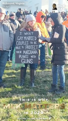 Seen at the VA Gun Rally Today
