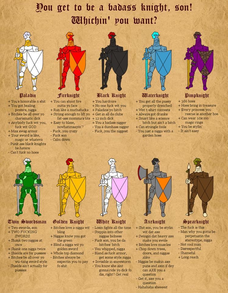 knaight's, choose wisely