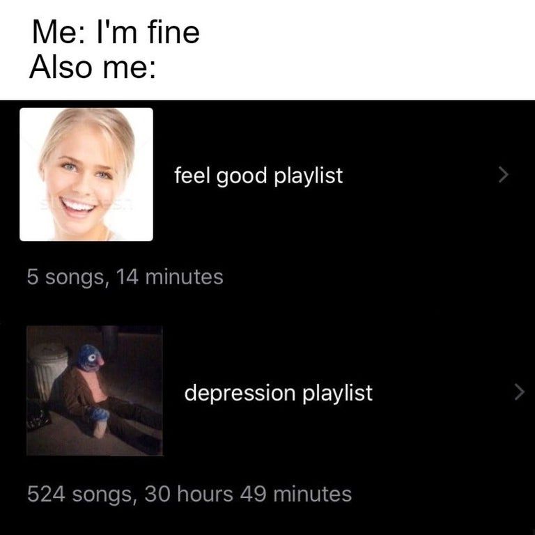 Happy music is terrible anyway