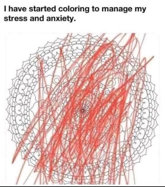 What ***ing stress?
