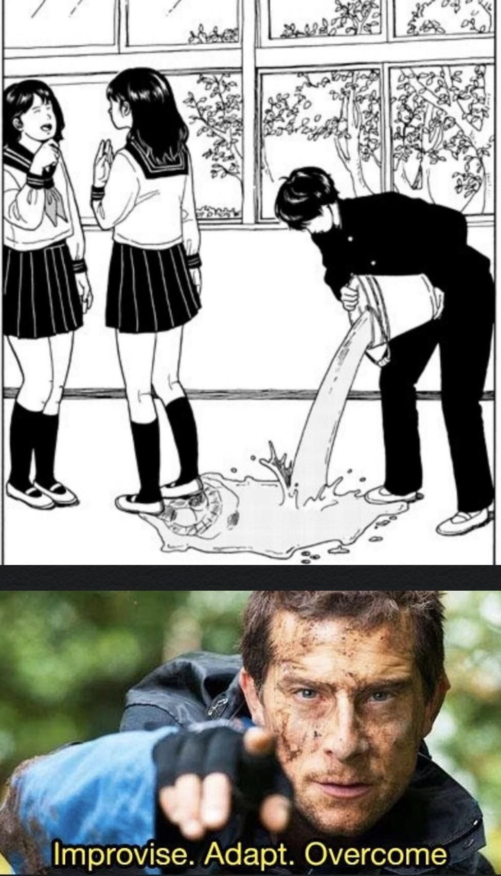 Meanwhile we're just 'tying our shoes' like a bunch of noobs