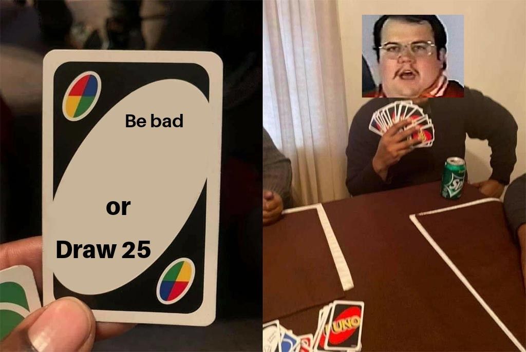 Now we're good