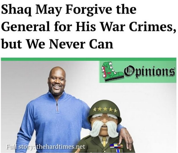I will never forget.