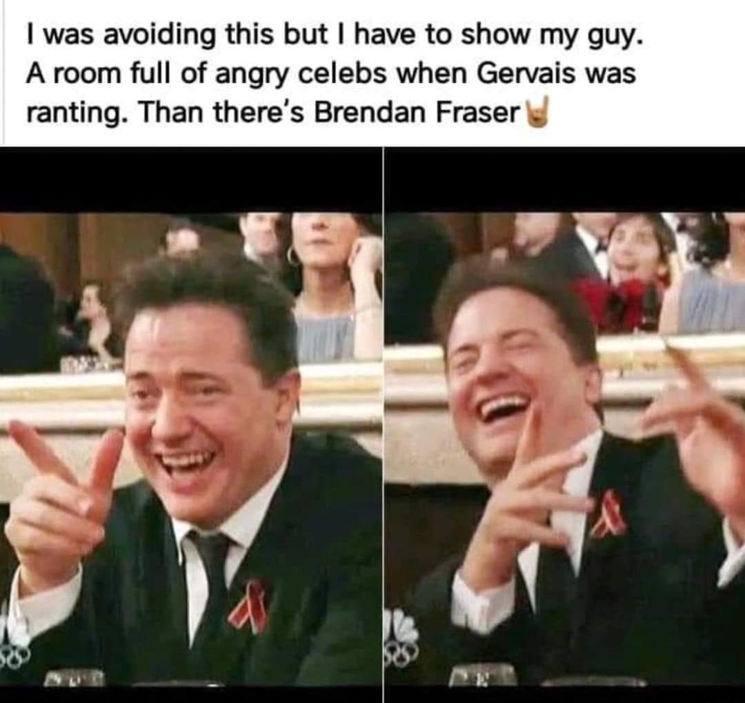 It's nice to see him smile