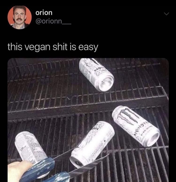 This vegan thing is easy man
