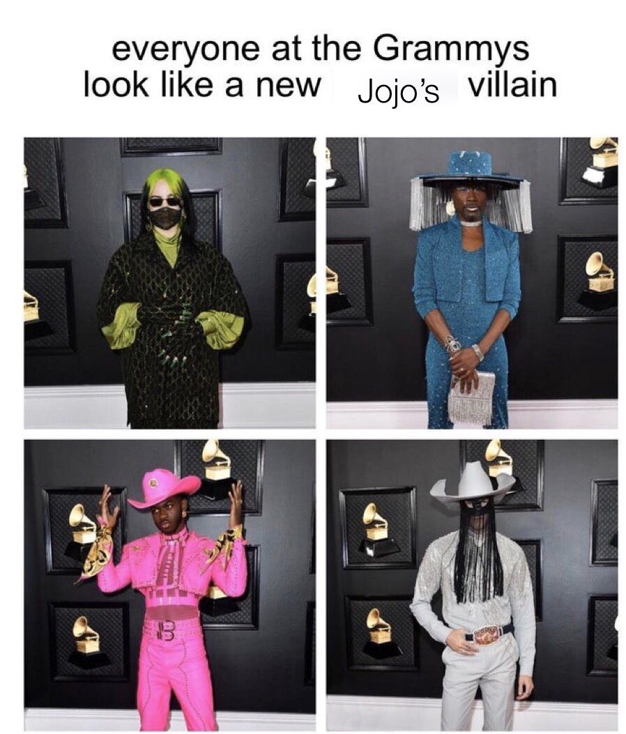 There is no diference between Jojo and high fashion
