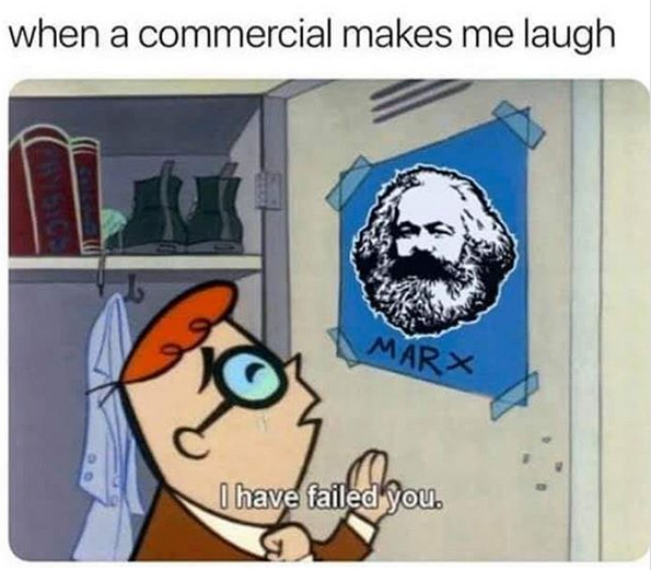 It was a funny ad though.