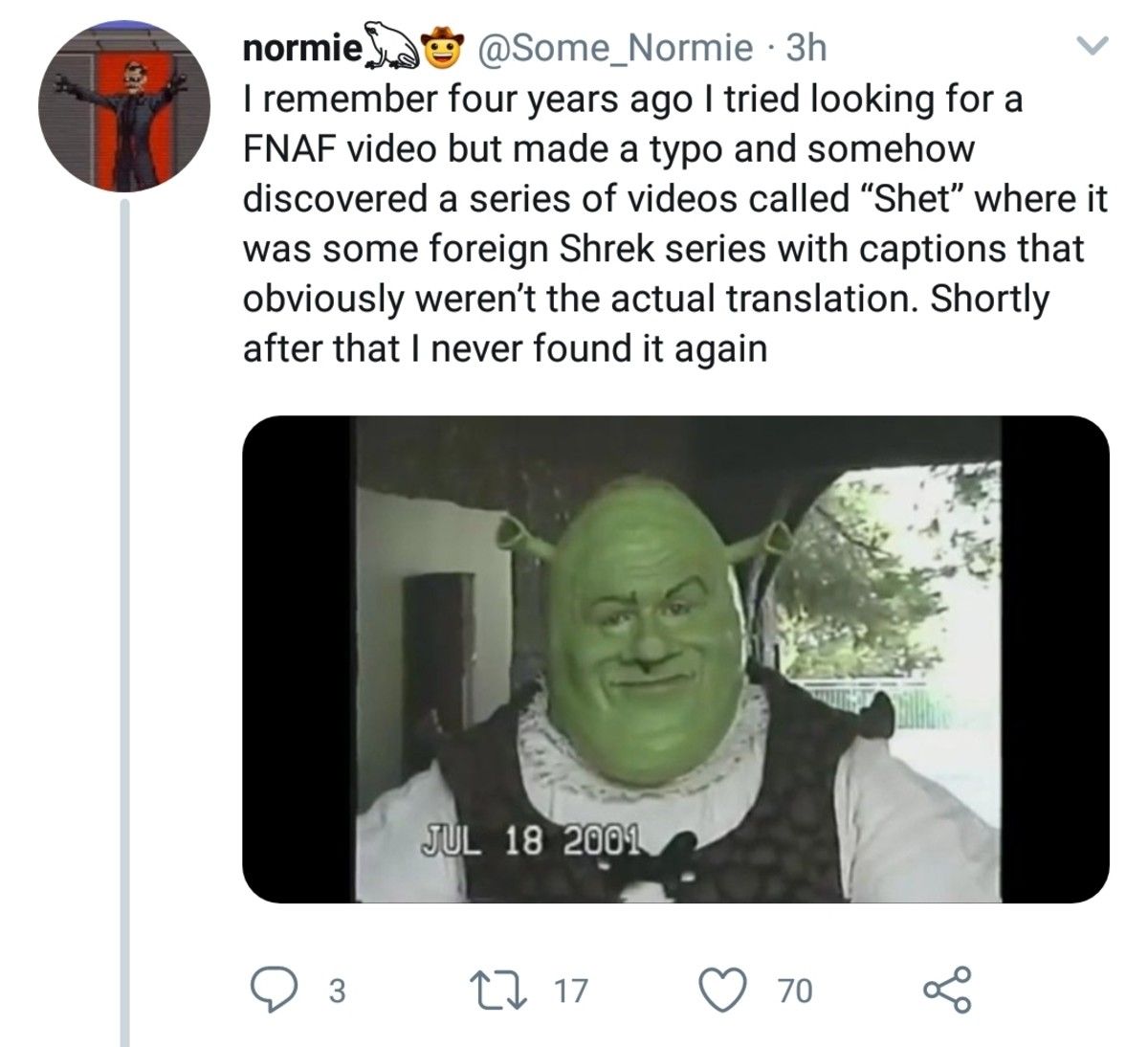If anyone has information on this "Shet" character, please gib link