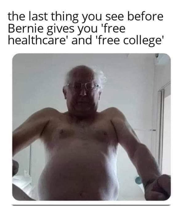 can't wait to feel the Bern