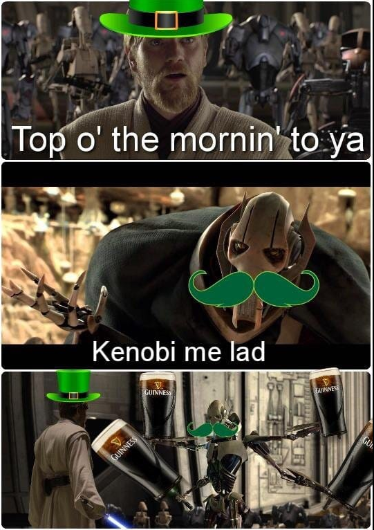 where's me lucky charms me boi