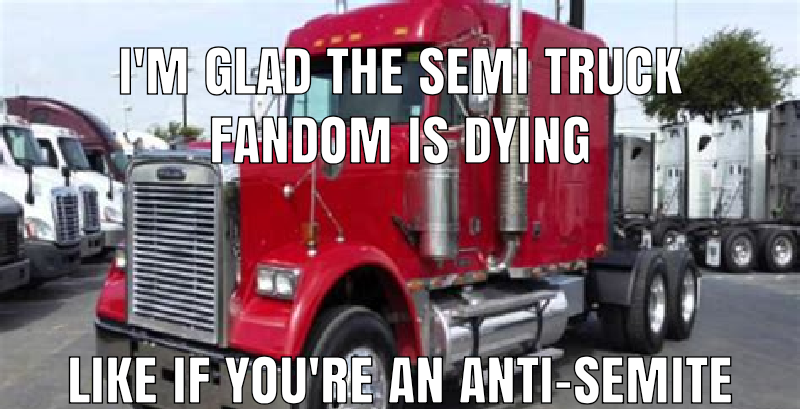 Semites be gone.